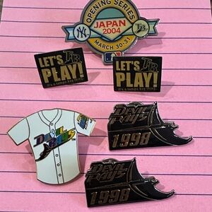 Tampa Bay Devil Rays Pin Collection